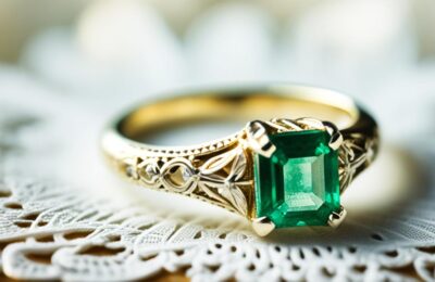 Starting Family Tradition With A Vintage Emerald Ring